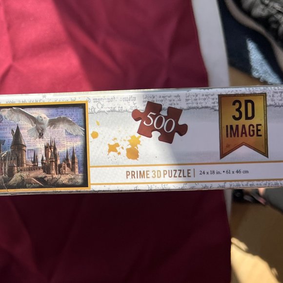 Wizarding World of Harry Potter, 3D puzzle Hedwig over Hogwarts Castle. - Picture 2 of 3
